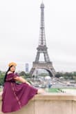 I wore this dress in Paris, and I can't xplain how much I loved it... I got a lot of compliments and the color is just perfect. I ordered a Small even though I'd normally order a L and it fits perfect. - JESSICA E.