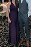This dress was awesome!! I couldn't decide which way to wear it because so many of them looked fantastic! Super flattering, received so many compliments. Will buy another color too! - Katelyn M.
