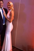 This dress is absolutely stunning and fits perfectly! The material is thick and the cut is sexy and classy. I wore this to a gala and stole the show! I can't wait to wear it again. :) - Rebecca L.