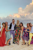 I went with most reviews and surprisingly went with the extra small. I ordered both extra small and small and found the small to have excess material in the back around my lower back area. Both sizes would have been fine honestly though. Wore to a beach wedding in Tulum. The holes in the front people mention weren't that obvious to me. - Carolyn G.