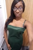 This dress was gorgeous on the model and it looks great on me too! Everyone loves the color. It is a little roomy, I ordered a medium, but you can't even tell. The length is perfect. It reaches my ankle comfortably. - Andrea G.