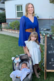 I loved wearing this romper to a wedding. I was 2 months postpartum so I liked the loser fit and the easy access for my son to nurse. The elastic on the waist made it look fitted and flattering. Lightweight and soft fabric. - Jenna M.