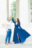 Would order this again in every color. Used the dress for our engagement photos. I could be a small but I sized up for bust area. - Amanda K.