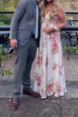 I wore this dress for my rehearsal dinner, it was beautiful! I love that it's a wrap dress it fit perfect. I got so many compliments and felt beautiful in it! - Jackie M.