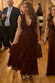 Love this dress! Looks way more expensive than it really is. I paid to have the shoulders taken up for more boob support but other than that this dress is a dream. I ordered a small and it fits like a glove. - Marissa D.