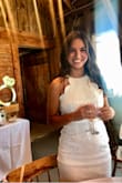 This dress is so flattering and perfect for any bridal events! I wore this for my bridal shower, and it was very comfortable. Definitely recommended! - Alexis M.