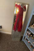 This dress was all I could have hoped for! Comfortable, stylish, fitted, and flirty! I wore it to attend a military ball and the compliments were nonstop! Definitely recommend to anyone looking for a classy and comfortable dress! I did need it taken in a little to ensure it fit my waist better but aside from that it fit perfectly! - Karin P.