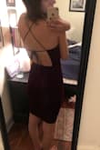 As soon as I put this dress on I did not want to take it off. It hugs my body perfectly, it's super sexy but also classy! I think it's a perfect holiday dress. - Melina M.