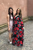 This dress is beautiful. It flows and moves in such a gorgeous way. The fabric is not high quality, and honestly was disappointed with it when I opened the bag, I expected more from Lulus, especially with such an expensive dress. But you can't tell too much when wearing it. I received so many compliments when wearing this dress! - Kristen T.