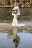 I was skeptical ordering my wedding dress online but this dress is amazing! I wanted something unique and this was it. I got so many compliments on it. I bout it for my ceremony and was going to wear a different dress at the reception but I ended up wearing it to both. - Katie R.
