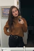 This is the softest and coziest sweater. Warm but also easy to wear in the office I wish they made every color! - Katherine N.