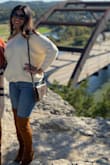 This sweater is super cute & goes with almost anything! - Anita J.