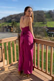 The material is extremely comfortable and has some stretch to it! I got tons of compliments! - Sage A.