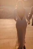 This dress was everything. Sleek, modern and simply beautiful. I had to shorten the length as I am a petite, but the tailor did a great job. - Jillian H.