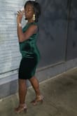 This dress is beautiful, and turned heads all night long. Although the dress has a little space in it, it left room for me to remain comfortable.  I'd definitely purchase this dress in a different color in the future.  Lulus, y'all rock!!!!!!!! - Shon W.