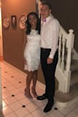 Dress was comfortable and it fit like it was custom made for me. It is beautiful and I felt beautiful wearing it to our school formal dance. I am also wearing your cute lilac shoes and my boyfriend wore a bowtie the same color. I am looking forward to our next dance so I can wear another Lulu dress! - Diane D.