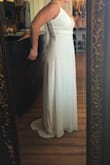 This dress was perfect for my beach elopement! I ordered several dresses from Lulus, which by the way I searched and searched the internet and Lulus was the only site I found multiple choices at great prices. This one was a 'just in case' dress, but ended up loving it the most. I have a hard time finding anything that fits perfectly do to my short thick body, so I was prepared to make alterations to anything I bought. The adjustable straps are a huge plus. I had to have it hemmed a lot and taken in some on the sides. No bra necessary either. Returning the other dresses was simple and hassle free as well. I love my dress and honestly would wear it again! And I love Lulu's, they are so easy and nice to work with in every way. Thank you Lulu's for making my day beautiful AND comfortable! - Tina H.