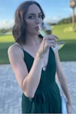 Bought this last minute for a wedding and was not disappointed! Fits beautifully and got to wear heels!! (Which as a slightly above average female, is a toss up for length!) Got so many compliments and loved the comfort level of wearing pants! Thank you Lulus for coming through, yet again! - Joy F.