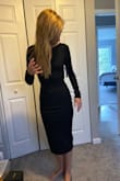 This dress is absolutely gorgeous and fits like a glove! I am wearing it to my brother-in-laws wedding this weekend and I could not be more excited to rock this dress! - Erica B.