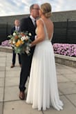 This dress is absolutely beautiful and was the perfect dress for my wedding! I felt so elegant and received so many compliments. No one could believe it was an on-line purchase and the reasonable price. I truly felt like a princess! Thank you lulus.com = - Lee A.