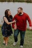 I wore this dress for my engagement photos and absolutely loved it. Fits great, good material, looks just like it does in the picture. - Amber B.