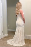 The fit and fabric is just perfect. My fiancé and I are eloping, I didn't want to spend a lot on a dress but still wanted something beautiful. This DELIVERED! - McKenzi S.