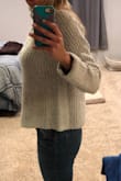 So it's rare that I leave a bad review on anything from Lulus, but this sweater was a miss for me. Is it possible for something to run too big and too small at the same time...? I get that I'm tall but this sweater was too short and really boxy. I honestly don't know what body type it would properly fit. I tried tucking it in to see if that helped but it still looked weird. I'm pretty slender and this made me look pregnant. Bummer because the sweater itself is actually a really nice material and great color. I'll be returning. - Laura M.