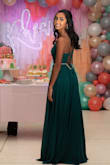 Wore this dress for my sweet 16 and got so many compliments! The lace up in the back makes it so that it fits anyone! Sooooo in love with this dress and its design! - Rhea P.