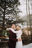 I got this dress for our elopement in Colorado and it was amazing! It fit like a glove! I did get it hemmed cause it was a little long, but I would do it all over again. Love this dress and so glad I chose it. - Lauren B.