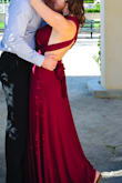 I bought this dress for my engagement photos and it was absolutely perfect! It was a tad short on me, so I couldn't wear heels but it was fine with flats. It's a lightweight almost tshirt material so it fits well and is so comfortable. I want one in every color! - Amanda M.