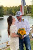 Got married in this dress you can dress it up or down. I'm an 8/10 and the medium fit perfect - Brandi M.