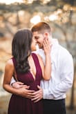 I LOVE this dress! It was perfect for our fall engagement pictures. The dress fit great, I only had to get the bottom hemmed cause I'm so short and I wore this with 2 inch heels. I also wore sticky pasties to pull the girls up! - Brianna R.
