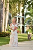 I wore this dress for our 30th Wedding Anniversary / Retie The Knot Beach Ceremony in Jamaica. It was absolutely perfect! I received so many compliments. Super comfortable. Very fitted at the waist. Fully lined,no bra needed. No alterations needed. I'm tall, 5'8" and my flat sandals were perfect. I would highly recommend this dress!!! - Heidi R.