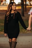 Great Dress. I originally ordered a size Small but I felt It was too big on me so I ordered an XS and it fit much better. It felt great and I felt great in it too. I used it for my Fall Engagement Pictures. - Lisseth R.