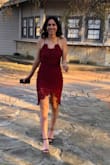 I loved this dress so so much. It was a little loose in my torso area so I got it altered a little bit, but other than that, I got lots of compliments and felt very pretty in this dress!! - Anisa L.