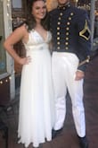 Ordered this dress last minute and was worried about the fit but it was the perfect dress! The fit was perfect, the material was nice, and it came in earlier than expected. I loved this dress! - Emma C.