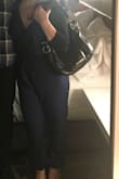 Love this jumpsuit! It is a bit fitted on me, but the perfect amount--I wouldn't size up. The halter ties are also perfect for this and allowed me to adjust, so the fit felt very comfortable. Perfect length, which is hard to find for me. - Talia S.