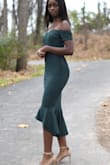 I absolutely fell in love with this dress the second I slipped it on! =
 Hugged the little curves I have just right. I order all my dresses from Lulus now! - Alexis J.