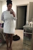 I loved this dress but it was not flattering on me. You have to size down! - Cornellia W.