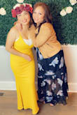 Wore this on my 42nd Birthday party. I would have worn it without the bralette but I guess it would've been too revealing. Received lots of compliments. Hugged my curves in all the right places. I did have it professionally hemmed. - Lilly D.