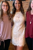 I wore this dress for my engagement party and i got so many compliments! It was exactly what i was looking for my fall engagement party. - Kayla M.