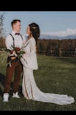 Super fun, unique dress that was the perfect look for my autumn boho wedding!
And plenty of stretch for dancing! - Miranda A.