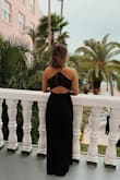 I wore this dress for a black-tie optional wedding in St. Pete Beach, FL in the middle of November and got several compliments! I typically order a size Small for all of my dresses from Lulus and it fit true to size. Since I am petite, I did have to have the length shortened and the waist taken in a tad to leave room for dancing and eating (obviously). This dress is both classy, sexy, and DEFINITELY worth the $$$! - Sammy E.