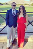 I have this jumpsuit in multiple colors and it's a great, easy wedding or holiday party outfit. I had to get this hemmed, but it fit great everywhere else! - Kelsie S.
