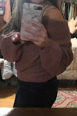 Perfect in size, quality, and soooo comfortable!! I ordered this sweater in two different colors, and they did not disappoint! They actually fit better than I had expected, and stay put on my shoulders. I definitely want this in every color! - Laura M.