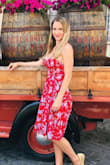 I have this dress in two colors. Very feminine feels. - Shannon W.