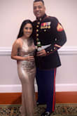 I bought the gown recently for a ball and it was gorgeous! Hugged me in all the right places. I am petite, and with that I had to have it hemmed, not an issue. The material was not itchy at all. I was super comfortable in it all night, and the price was just right. - Rocio Z.
