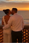 I got married at the court house and I didn't want to wear a big dress, so this jumpsuit was perfect. I had a lot of nice compliments (the backs is beautiful). 
The only thing is that it was too long so I took it to the tailor.

Tip: don't wear underwear! - Sandra A.