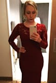 I wore this dress for my husband's dining out dinner and got so many compliments. The only issue I had was it was super long (I'm 5'2") so I had to get it hemmed. Other than that, it was perfect as super comfortable. - Danielle W.