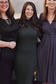 I've worn this twice since I've gotten it, both times to our engagement parties. It's PERFECT. It's a thick material so it's great for winter, but it's also super flattering and comfortable. Very easy to move in. Sexy yet classy. This one is a home run. - Meg I.